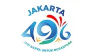 Logo HUT Jakarta. (Liputan6.com/ Dok Pemprov DKI)
