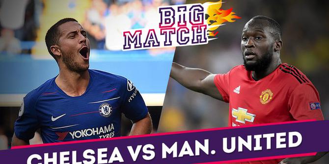 VIDEO: Chelsea Vs Manchester United, Hazard Kunci Kemenangan The Blues