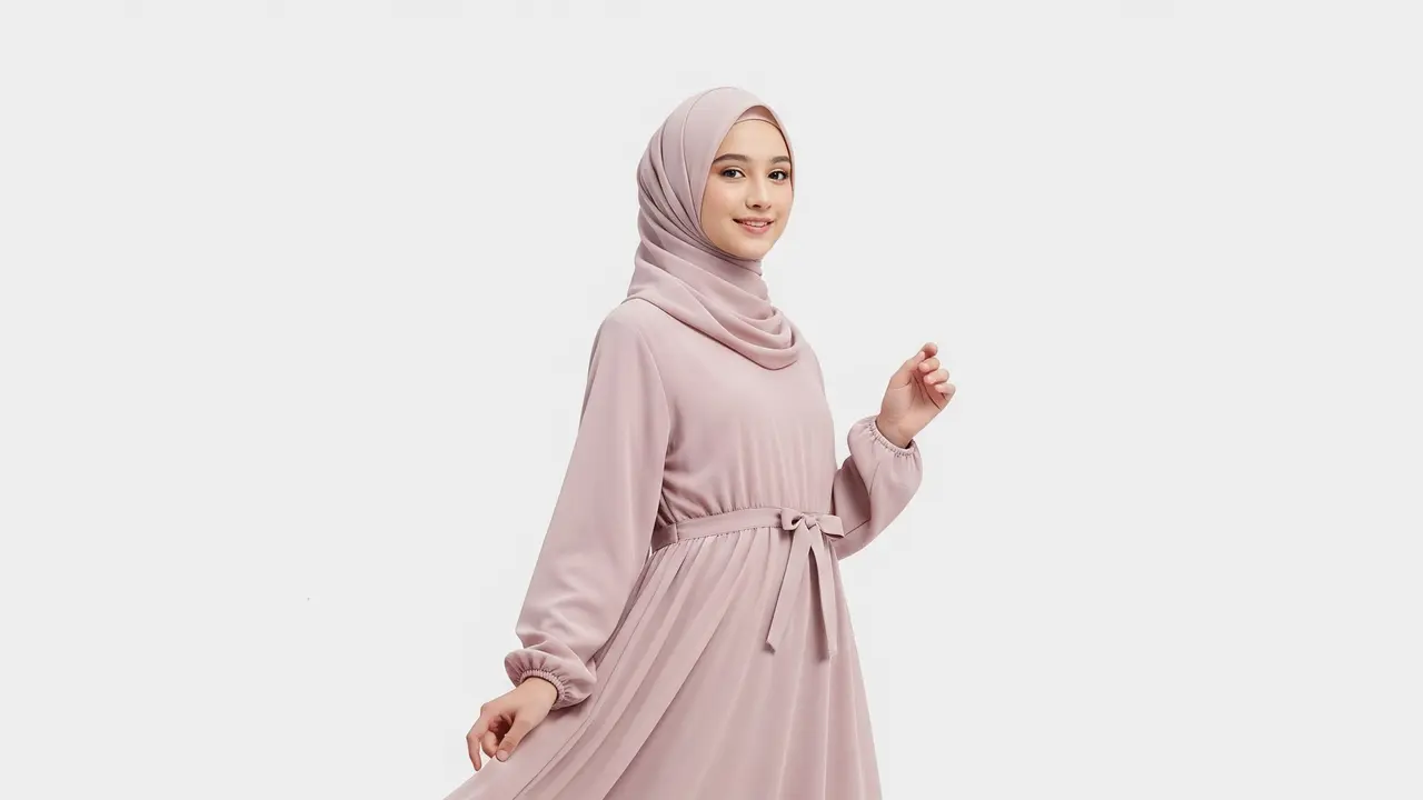 9 Model Gamis Simple Tapi Mewah untuk Remaja: Tampil Anggun dan Kekinian
