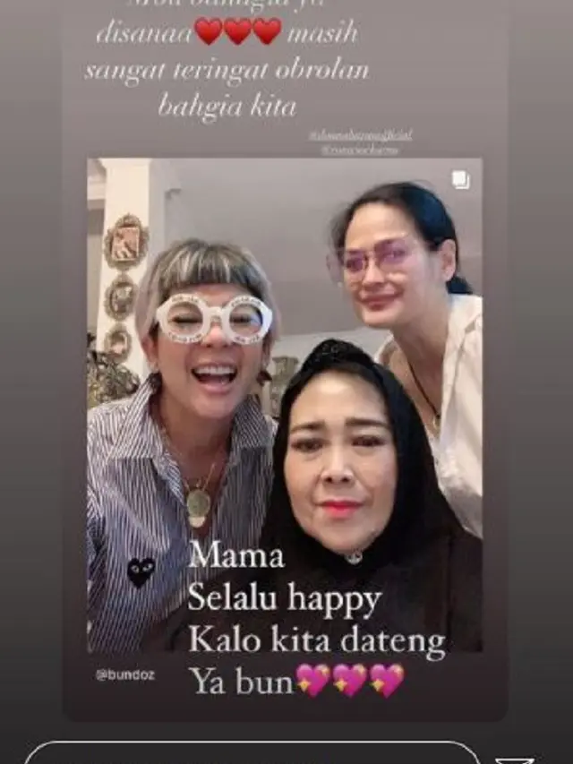 Donna Harun - Rachmawati Soekarnoputri (Foto: Instagram/@donnaharunofficial)