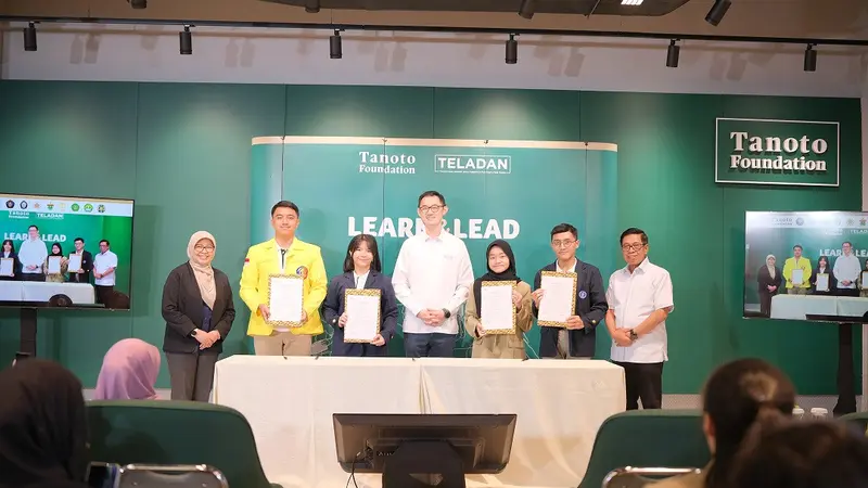 Tanoto Foundation menerima 260 penerima baru beasiswa TELADAN angkatan 2024 yang berasal dari 10 universitas mitra (Istimewa)