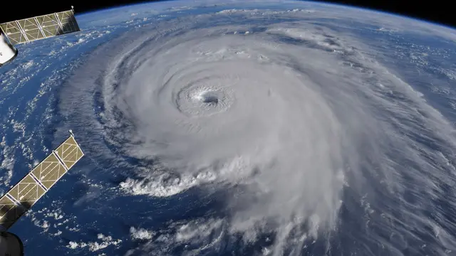 Badai Florence dari Satelit NASA