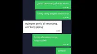 Ngakak, 7 Chat Lucu Kala Driver Ojek Online Berbalas Pantun