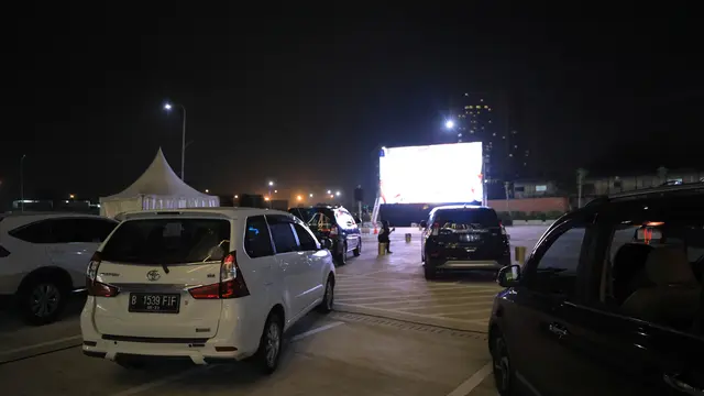 District 1 Meikarta, Lippo Cikarang, mengubah lahan parkirnya menjadi Drive Thru Dine In. (Dok Lippo)