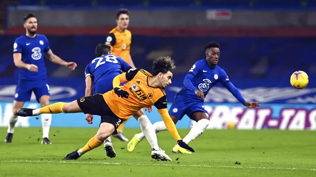 FOTO: Chelsea Bermain Tanpa Gol Hadapi Wolverhampton Wanderers