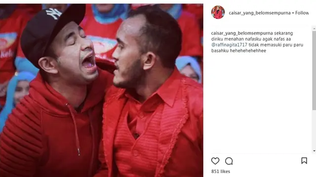 Raffi Ahmad (Foto: Instagram/@caisar_yang_belomsempurna)