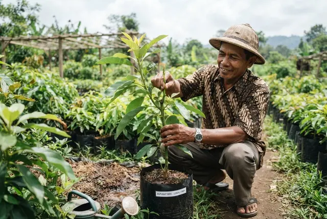 1. Pangkas Ujung Tanaman pada Waktu yang Tepat