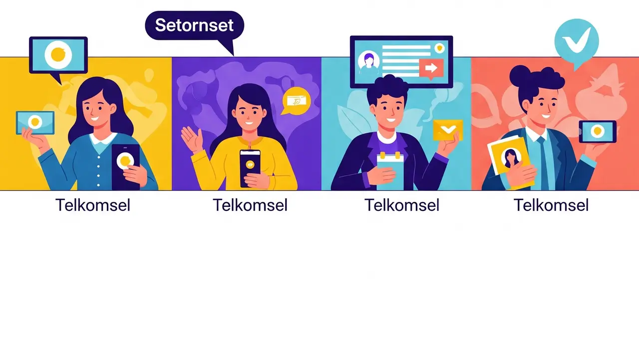 Cara Bagi Pulsa Telkomsel.
