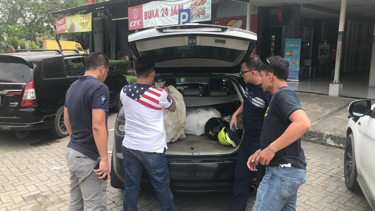 Polisi amankan dua karung sabu dan ekstasi (Dok. Polisi)