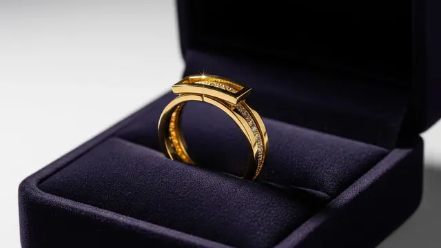 Model Cincin Emas Dubai Terbaru 2025 Model Desain Minimalis Sentuhan Modern