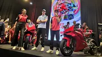 Meet and  greet Marc Marquez di Jakarta jelang MotoGP Indonesia 2025 (Liputan6.com/Thomas)
