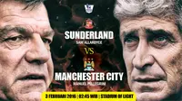 Sunderland vs Manchester City (liputan6.com/desi)