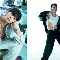 Sebagai global brand ambassador sekaligus ikon generasi baru, member BTS ini tampil dengan energi maskulin yang kuat, mulai dari gaya shirtless yang berani hingga padu padan singlet yang effortless. [Dok/Calvin Klein].