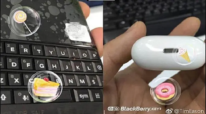 Wujud BlackBerry Athena. (Foto: GSM Arena)