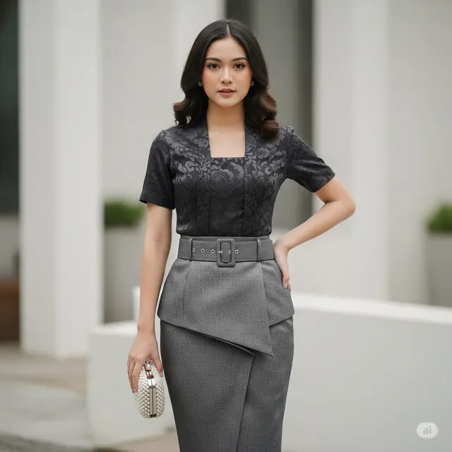 Model Rok Kebaya Kekinian. Foto: Gemini