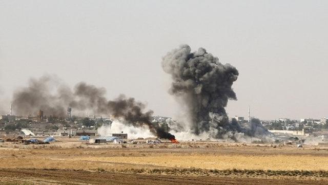 Perang Turki Vs Kurdi Suriah. (AFP PHOTO/NAZEER AL-KHATIB)