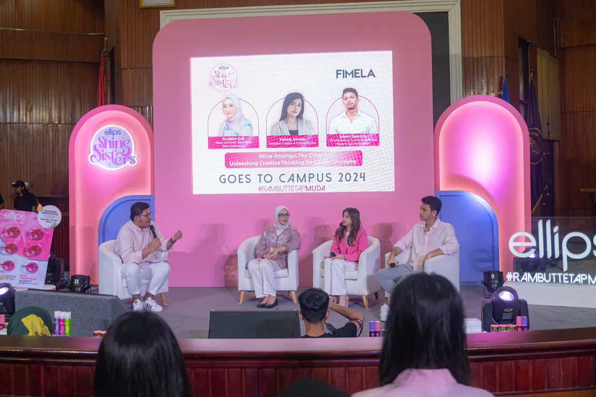 Ellips Shine Sister Goes to UB Malang, Edukasi Mahasiswi Buat Tampil Pede dengan #RambutTetapMuda
