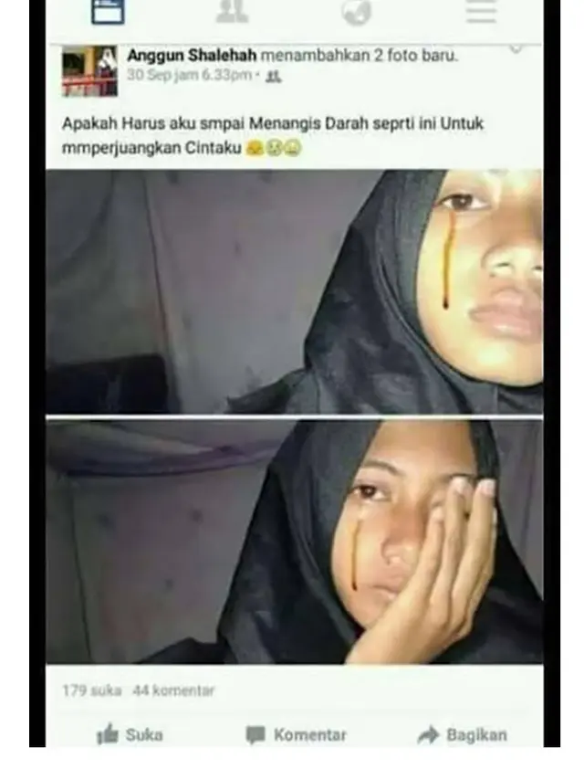 6 Status Facebook Tentang Remaja Patah Hati Ini Absurd, Sedih Tapi Kocak