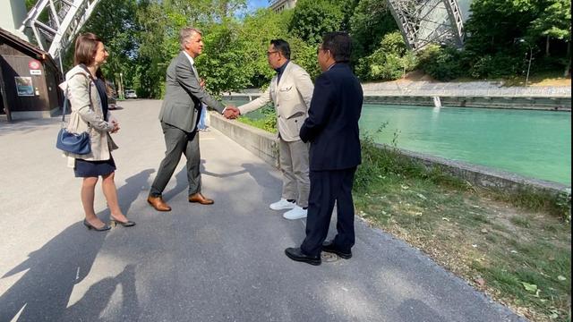 Ridwan Kamil di Swiss. (Foto: Dok. situs resmi https://kemlu.go.id/, KBRI Bern Swiss)