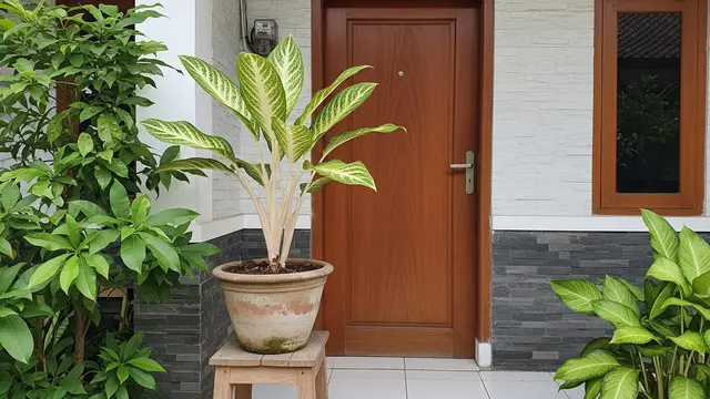 Jenis Tanaman Pot Luar Rumah yang Mudah Dirawat