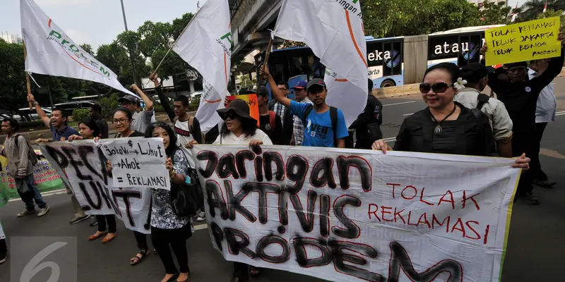20160916-Aktivis ProDEM Tolak Reklamasi-Jakarta