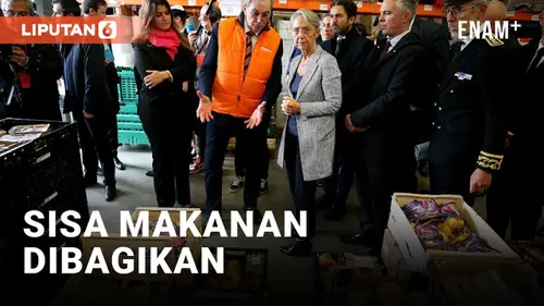 VIDEO: Bank Makanan Prancis Kumpulkan 30 Ton Produk dari Area Atlet Olimpiade