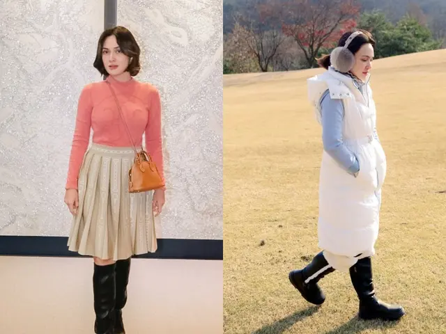 Momen Shandy Aulia main golf di Korea Selatan bikin salfok, penampilannya dipuji mirip Song Hye-kyo