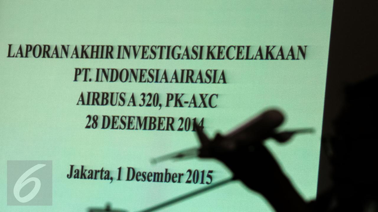 20151201-KNKT Beberkan Penyebab Kecelakaan Air Asia QZ 8501-Jakarta
