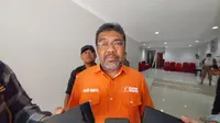 Presiden Konfederasi Serikat Pekerja Indonesia (KSPI) Said Iqbal saat ditemui di kawasan Menteng, Jakarta Pusat, Sabtu (2/11/2024).