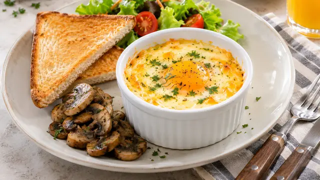 Resep Telur Panggang Keju ala Brunch Hotel