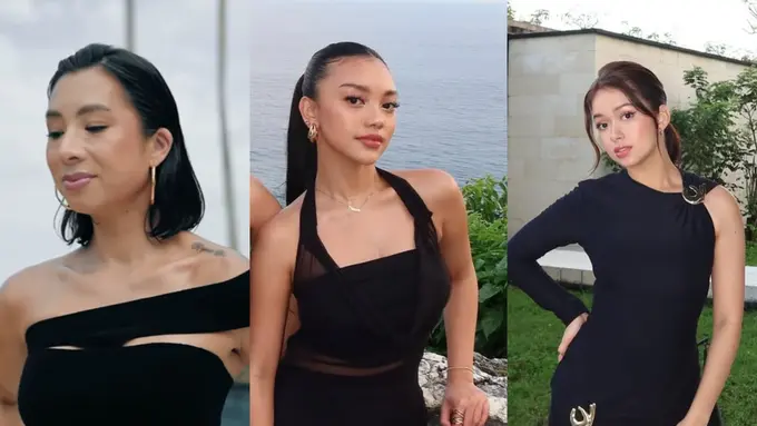 Adu Glamor Jennifer Bachdim, Naura Ayu, hingga Rebecca Klopper dalam Balutan Gaun Serba Hitam