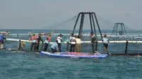 Keramba Jaring Apung Jadi Solusi Tingkatkan Produksi Ikan Air Tawar