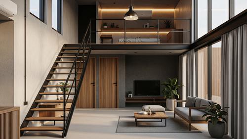 9 Inspirasi Rumah Mezzanine: Solusi Hunian Lahan Terbatas agar Terlihat  Lebih Luas, Fungsional dan Modern