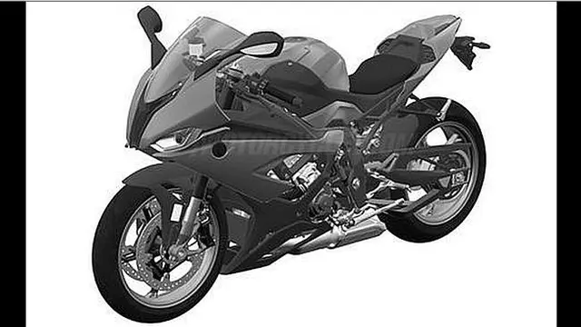 Desain paten BMW S1000RR