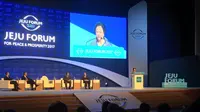 Megawati di Forum Internasional Jeju (foto:KBRI Seoul)