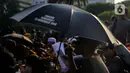 Aksi Kamisan di ujung kepemimpinan Presiden Joko Widodo itu ditandai dengan pembacaan surat terakhir. (Liputan6.com/Angga Yuniar)