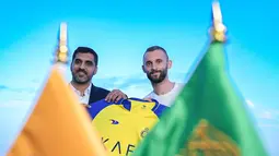 Klub sepak bola Saudi al-Nassr mengumumkan bahwa pemain Piala Dunia Kroasia Marcelo Brozovic menandatangani kontrak dengan mereka pada 3 Juli 2023. (AFP/Al Nassr Football Club)