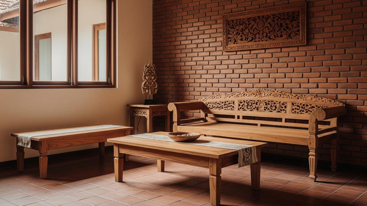 7 Warna Cat Ruang Tamu Netral Ala Rumah Orang Jawa yang Bikin Adem dan Elegan