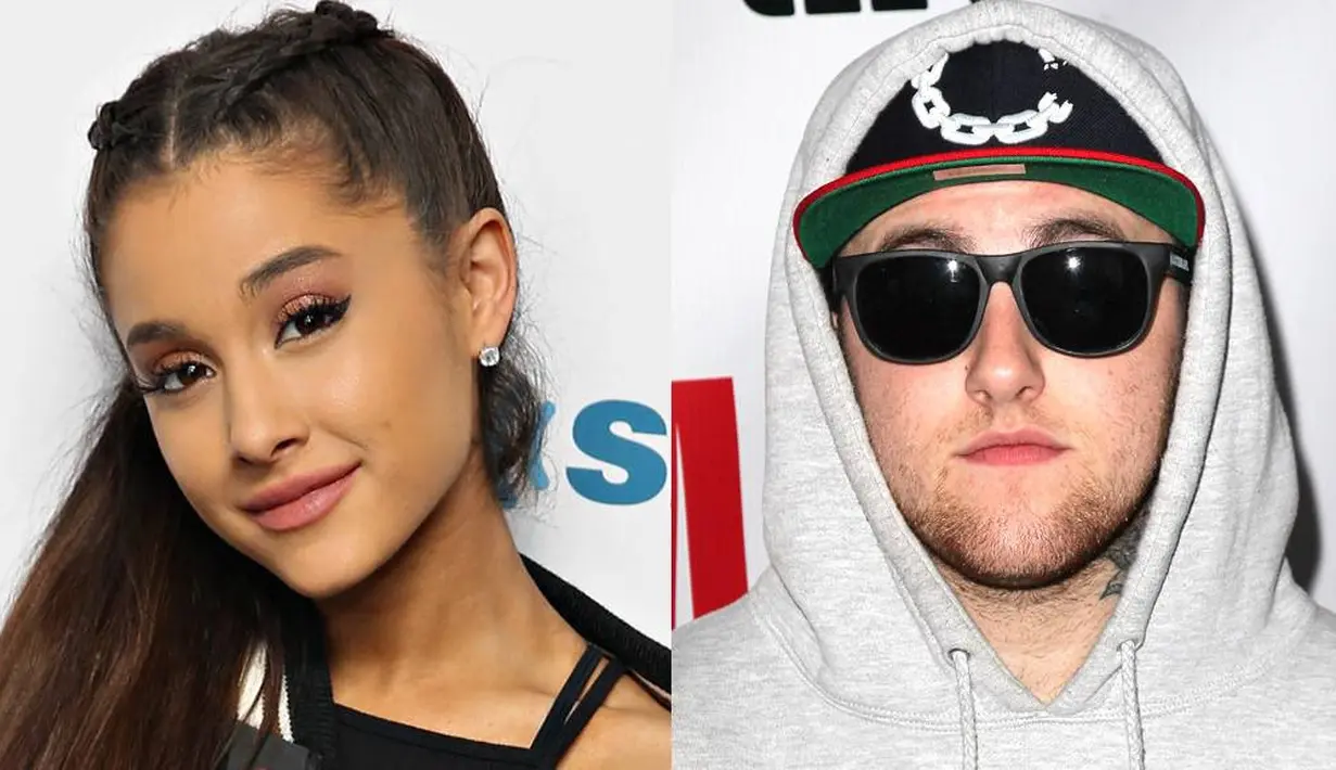 Ariana Grande tepis tuduhan dirinya berselingkuh dari Mac Miller pada Pete Davidson. (Cindy Ord/David Livingston/Getty Images/E!)