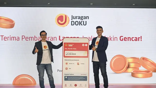 Doku merilis layanan pembayaran instan Juragan Doku untuk mendukung digitalisasi UMKM di Indonesia (Foto: Doku)