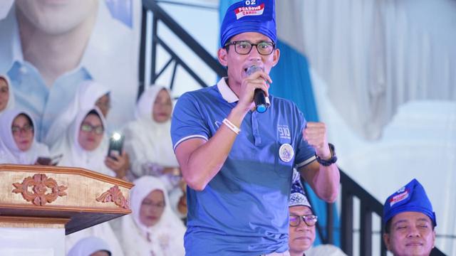 Janji Sandiaga di Hadapan Emak-Emak Seprovinsi Riau