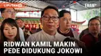 Didukung Jokowi, Ridwan Kamil Yakin Elektabilitasnya Naik