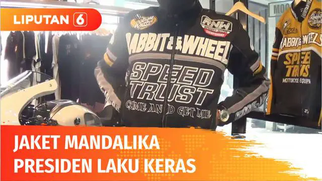 Jaket hitam yang dipakai Presiden Joko Widodo saat menjajal Sirkuit Mandalika, Nusa Tenggara Barat pada (12/11) lalu, mendadak populer. Jaket dengan nama Rabbit and Wheels ini pun langsung dibanjiri pesanan.