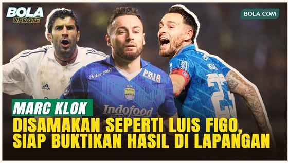 Respons Marc Klok saat Disamakan Layaknya Luis Figo: Besok Saatnya Tunjukkan Siapa Persib dan Klok!