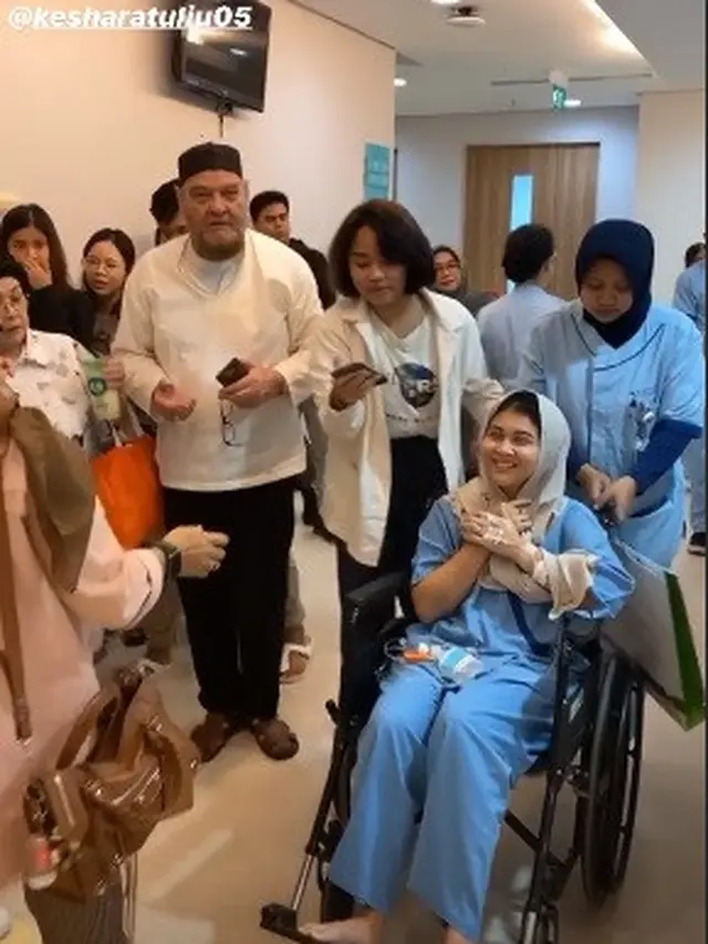 Potret Kesha Ratuliu Usai Jalani Operasi Tumor Payudara