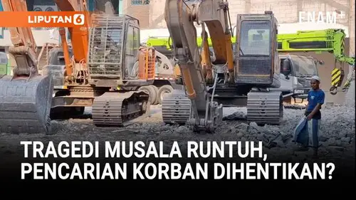 VIDEO: Tragedi Ponpes Runtuh Sidoarjo, Pencarian Korban Dihentikan?