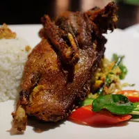 Sajian Crispy Duck ala The Sintesa Jimbaran (Liputan6.com/Iskandar)