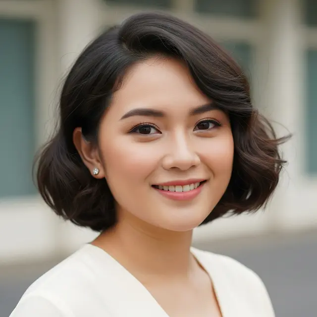 9 Potongan Rambut Wanita Gemuk Umur 30 Agar Terlihat Tirus