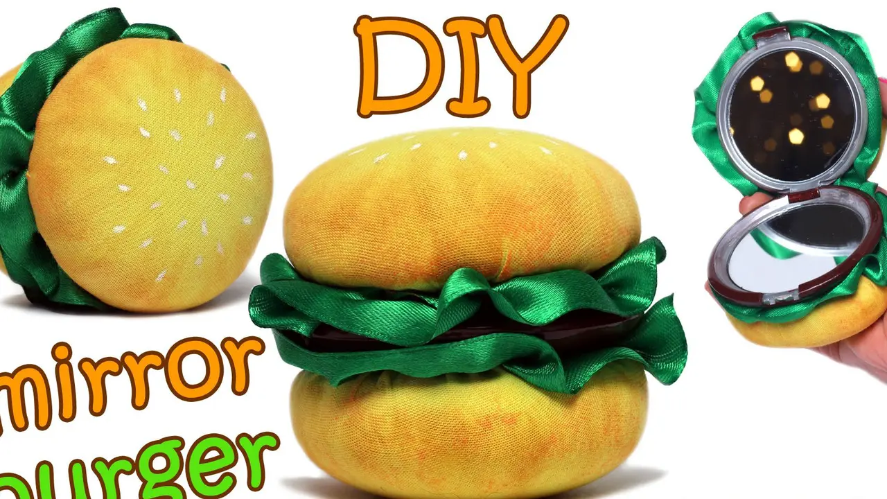Lucunya Cermin Burger, Gampang Dibuat Sendiri Lho!