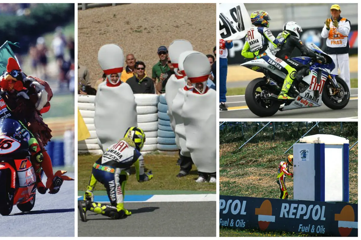 Selebrasi Valentino Rossi